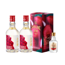 五粮液 舒醺荔枝果酒330ml*2瓶+翠屏春小酒100ml*1瓶