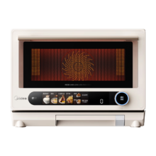 预售，plus会员：美的 寻味pro2.0 微蒸烤炸炖一体机 G3E Pro 陶瓷内胆 支持鸿蒙智联