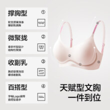 有棵树 女士软支撑聚拢无钢圈文胸 防下垂收副乳无痕性感文胸罩
