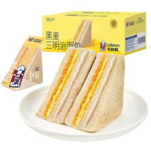 卡尔顿 黑麦三明治面包吐司 420g