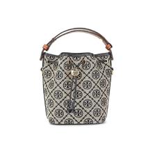 限移动端：TORY BURCH TMonogram水桶包女款迷你166415-405