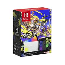 任天堂 日版 Switch OLED 游戏主机 喷射战士3限定 紫黄色