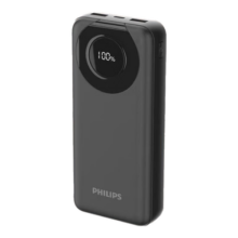 飞利浦（PHILIPS）充电宝可上飞机高铁可携带 3C认证 22.5W超级快充20000毫安时便携 PD20W快充移动电源适  22.5W超级快充DLP2206【黑色】
