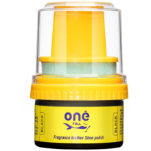 ONEFULL鞋油擦鞋神器真皮保养油无色通用皮鞋皮革护理保养油黑色50ml