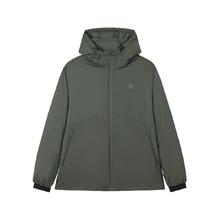 Pioneer Camp 3M新雪丽棉服男冬季轻薄连帽棉衣男士保暖夹棉防水夹克外套
