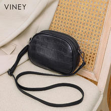 京东PLUS：VINEY 牛皮包包女包斜挎妈妈包中老年单肩小包生日圣诞礼物送女生女友