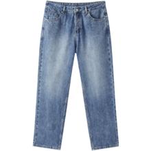 gxgjeans 浅蓝色水洗牛仔长裤男