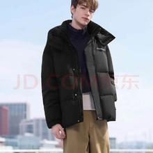 坦博尔 550335D 短款羽绒服 男款 黑色 180