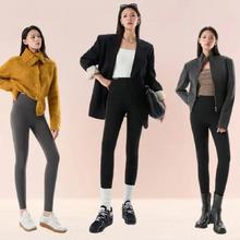 SIINSIIN 鲨鱼裤女外穿高腰打底收腹提臀加绒 轻暖款 显瘦黑 M 适合15-22°C