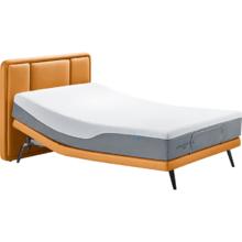 大件超省：舒福德 S-Teener+G25 按摩智能床+床垫 橙黄 120*200cm 偏硬款