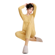 PLUS、再降价：Bananain 蕉内 301H 睡衣女士纯棉家居服长袖套装