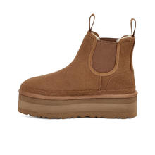 UGG 女士休闲舒适纯色厚底雪地靴