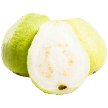 京鲜生 广东树熟奶油芭乐 净重2.5斤 单果150g+ 番石榴 源头直发