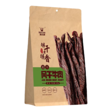 科尔沁 风干牛肉 原味 500g 内蒙特产 休闲零食