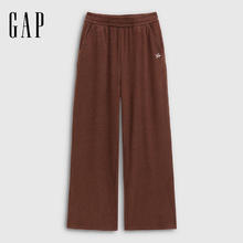GAP 盖璞 女装 2025秋季新款Logo刺绣阔腿裤