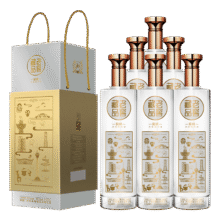 泸州老窖 老窖藏品 窖响 42° 浓香型白酒 520ml 6瓶