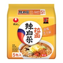 农心 辣白菜浓情芝士面 香浓芝士拉面 泡面 速食面条 夜宵方便面 袋装