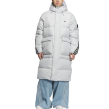 阿迪达斯（adidas）三叶草羽绒服男装2025新款冬季户外出行防风保暖潮流时尚羽绒外套 KC2566 3XS