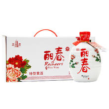 淘金币可用、今日必买：塔牌 十年锦丽春 半干型黄酒 428ml*6瓶礼盒