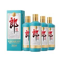 国家补贴、淘金币可用：郎酒 经典1984 2024特别版 53度 酱香型白酒 500ml*4瓶