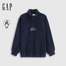 Gap 男女装 抱抱绒半拉链卫衣 788670
