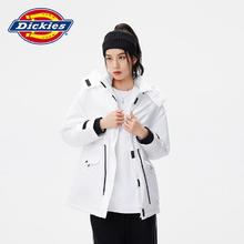 Dickies 夹克 女士 休闲百搭连帽保暖厚外套10809 白色 S