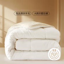百丽丝 A类100%澳洲进口羊毛被 150cm×210cm