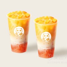 美团外卖 茶百道 杨枝甘露双中杯兑换券 1张
