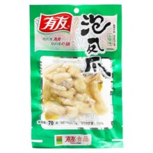 有友 泡椒凤爪零食合集 任选6件+赠鸡翅/鲜笋二选一
