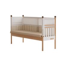 国家补贴：纽贝耳 NB108 婴儿拼接床 80x160cm 实木 榉木