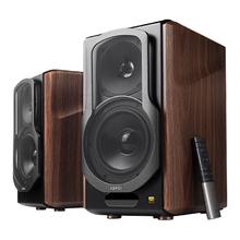 限移动端、国家补贴、京东百亿补贴：漫步者 S2000MKIII 2.0声道 居家 HiFi蓝牙音箱 黑胡桃色