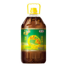 20点：福临门 优选醇香非转基因菜籽油 5L 中粮出品