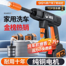 闲鸟 V10 无线锂电高压洗车枪 单电十米管工具箱 德系顶配便携冲洗神器
