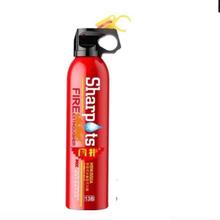 闪扑车载灭火器620ml 水基 升级款 13B红色+绑带