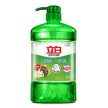 立白 茶籽洗洁精 1.45kg 99%除菌高效去油除味 宝宝餐具果蔬清洁用