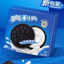 奥利奥 经典夹心饼干 早餐休闲零食 家庭装 经典原味388g