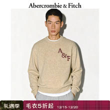 Abercrombie & Fitch 美式舒适宽松毛衣针织衫