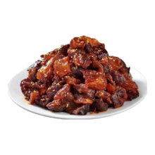 哞哩牧场 内蒙古风干牛肉筋手撕牛肉干 边角料孜然牛筋 原味 4包1斤装净含量125g每包