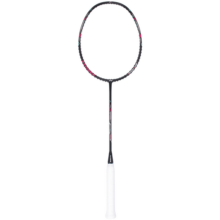 李宁（LI-NING）雷霆小钢炮(小雷霆80)进攻型全碳素羽毛球拍单拍暴力扣杀易上手 雷霆小钢炮4U黑色 空拍（穿线联系客服）