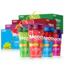 香飘飘【时代少年团同款】Meco果茶饮料即饮0脂减负现萃原叶茶箱装囤货 泰式青柠 400mL*8杯