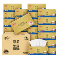Breeze 清风 原木金装90抽 抽纸 4层M码 24包