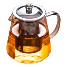 20:00 暮云 加厚玻璃茶壶 750ml 高硼硅耐高温 办公室养生茶具