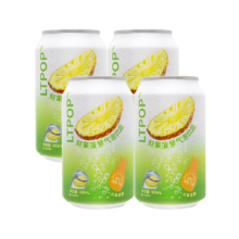 萨瑞斯 一片菠萝鲜果汁菠萝气泡饮品300ml*4罐