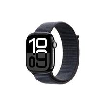 国家补贴：Apple Watch Series 10 GPS+蜂窝网络 智能手表 46mm 亮黑色铝金属表壳 浓墨色回环式运动表带