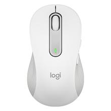 罗技 M650L 2.4G蓝牙双模 无线鼠标 2000DPI 白色