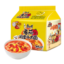 康师傅 经典系列 方便面 番茄鸡蛋味 5袋装