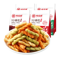 味滋源 小麻花 香辣味 500g 多味混合糕点小吃休闲零食特产