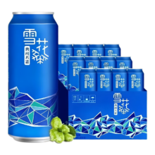 需首购：雪花啤酒 勇闯天涯 500ml*12罐 整箱装 26年7月到期
