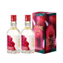 五粮液 舒醺荔枝酒果酒8度 330ml*2瓶