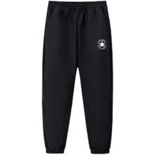 Converse匡威 男童冬季加绒运动裤 正黑色 110/50 建议身高98-104cm